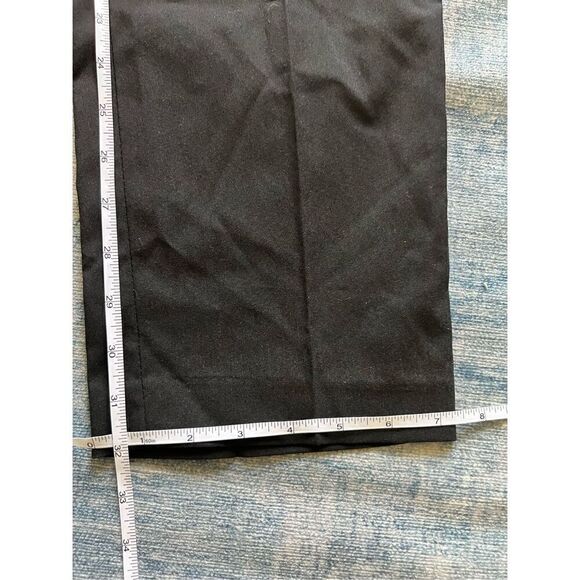 NWT! Britches By Samtex Black Flat Front Slacks Dress Pants 34 x 32 - Picture 8 of 8